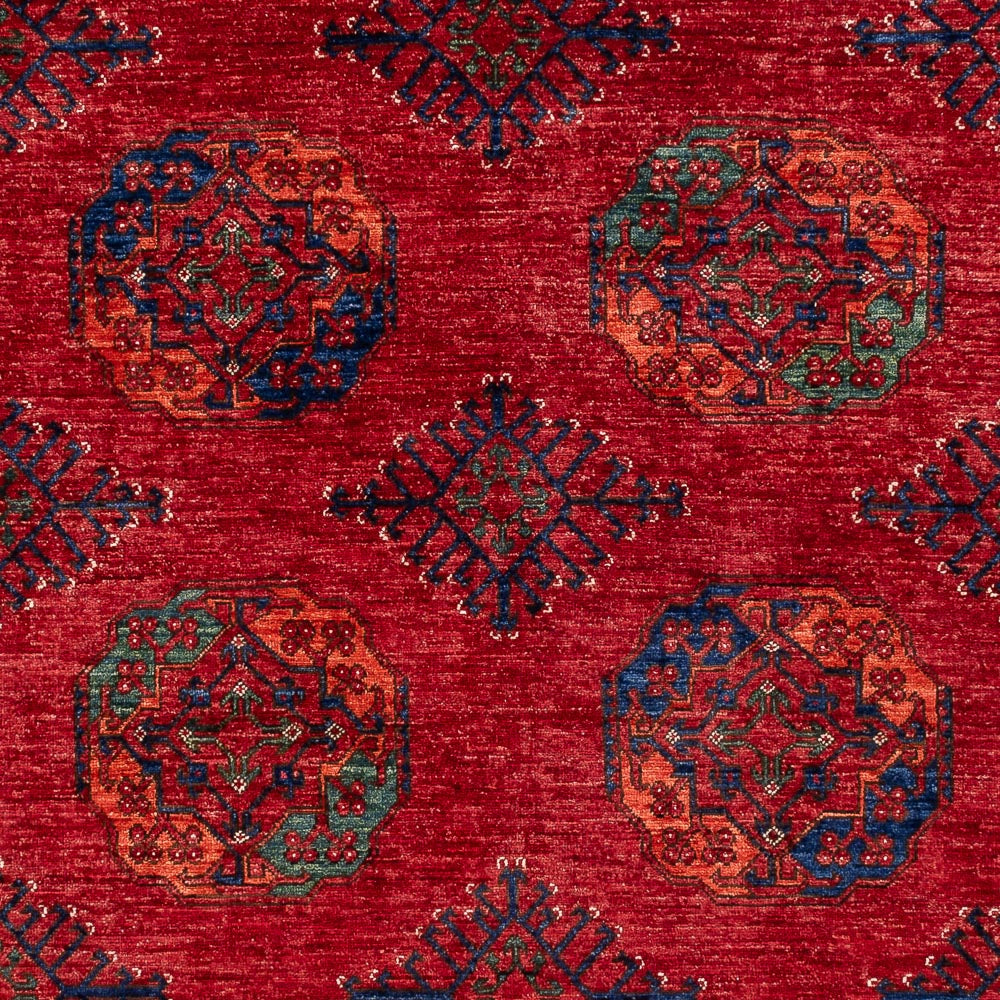 Afghan Teppich - Kunduz - 312 x 208 cm - rot