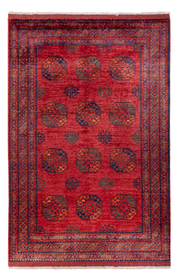 Afghan Teppich - Kunduz - 305 x 203 cm - rot