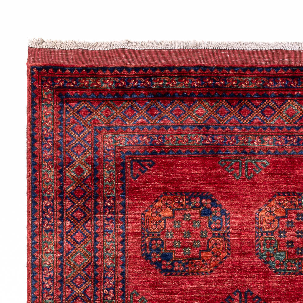 Afghan Teppich - Kunduz - 305 x 203 cm - rot