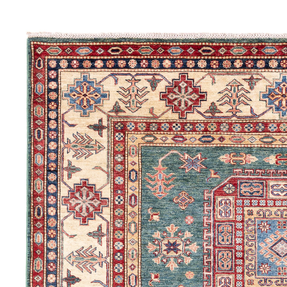 Ziegler Teppich - Kazak - 301 x 205 cm - grün