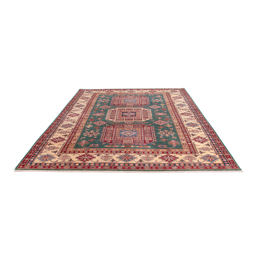 Ziegler Teppich - Kazak - 301 x 205 cm - grün