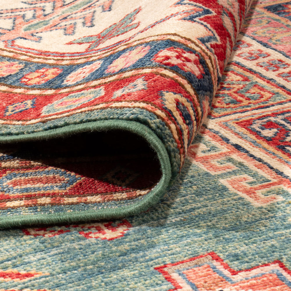 Ziegler Teppich - Kazak - 296 x 204 cm - grün