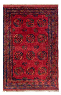 Afghan Teppich - Kunduz - 298 x 201 cm - rot