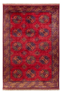 Afghan Teppich - Kunduz - 301 x 200 cm - rot
