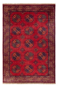 Afghan Teppich - Kunduz - 300 x 206 cm - rot