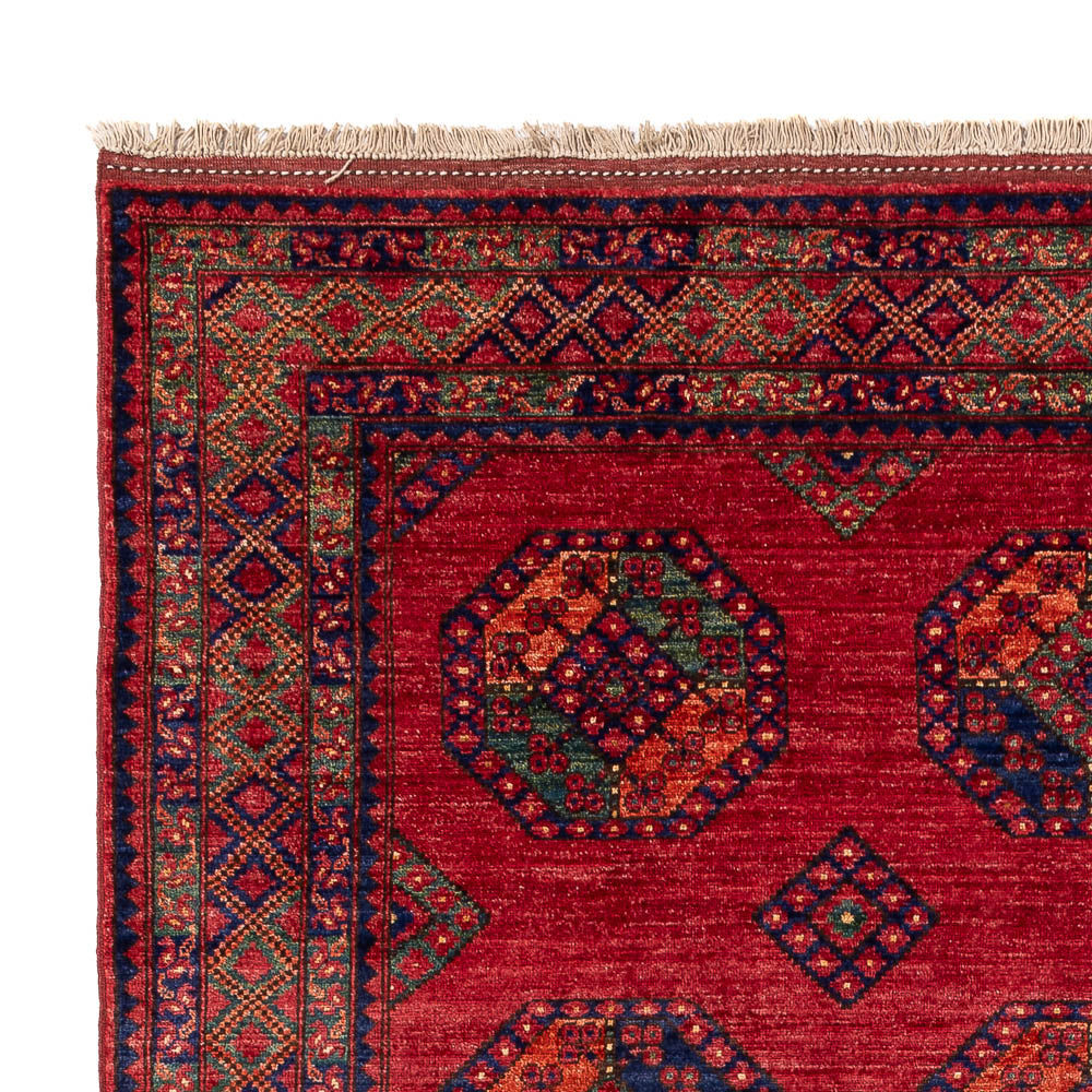 Afghan Teppich - Kunduz - 300 x 206 cm - rot