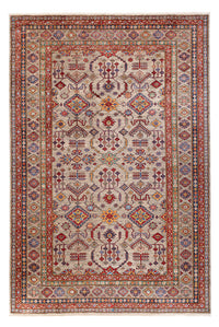 Ziegler Teppich - Kazak - 301 x 203 cm - dunkelbeige