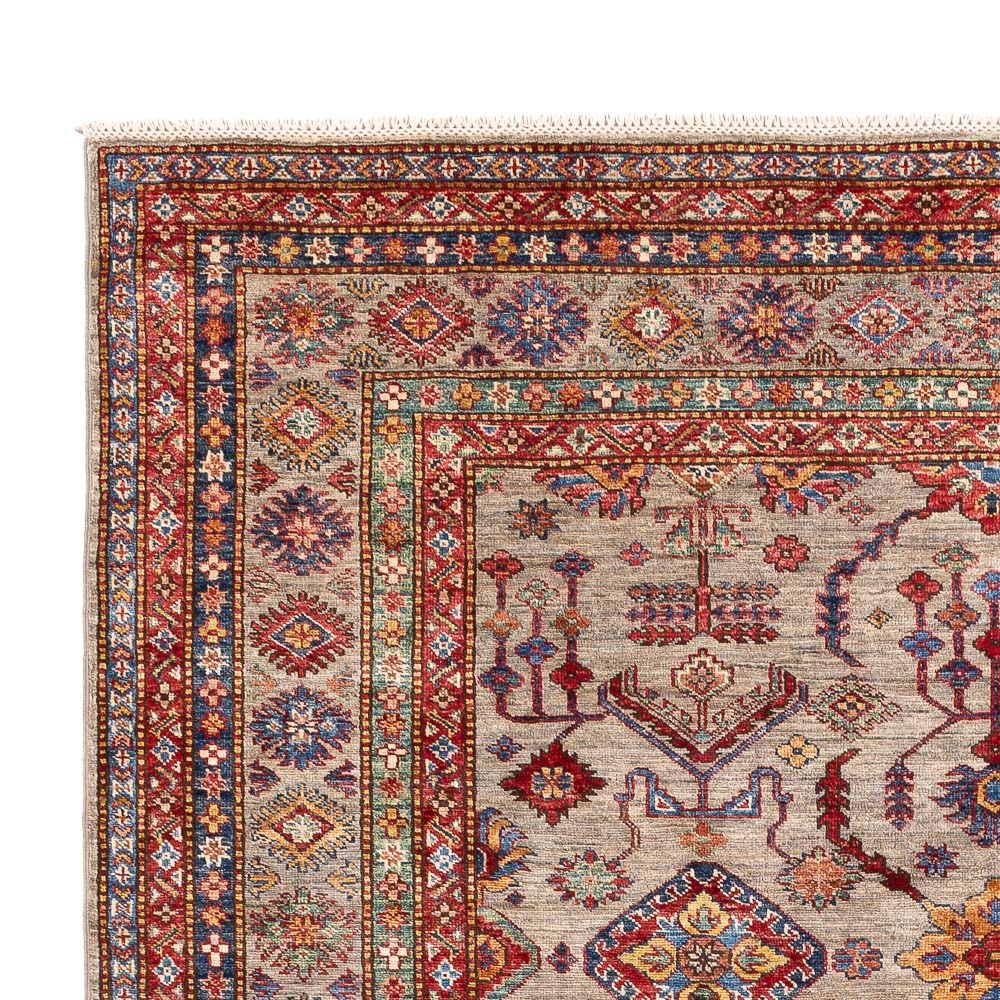Ziegler Teppich - Kazak - 301 x 203 cm - dunkelbeige