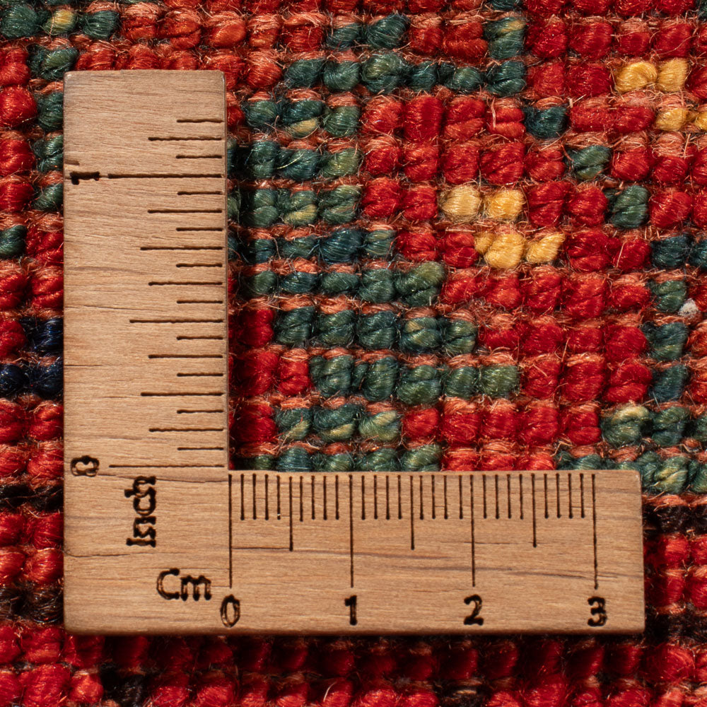 Afghan Teppich - Kunduz - 305 x 209 cm - rot