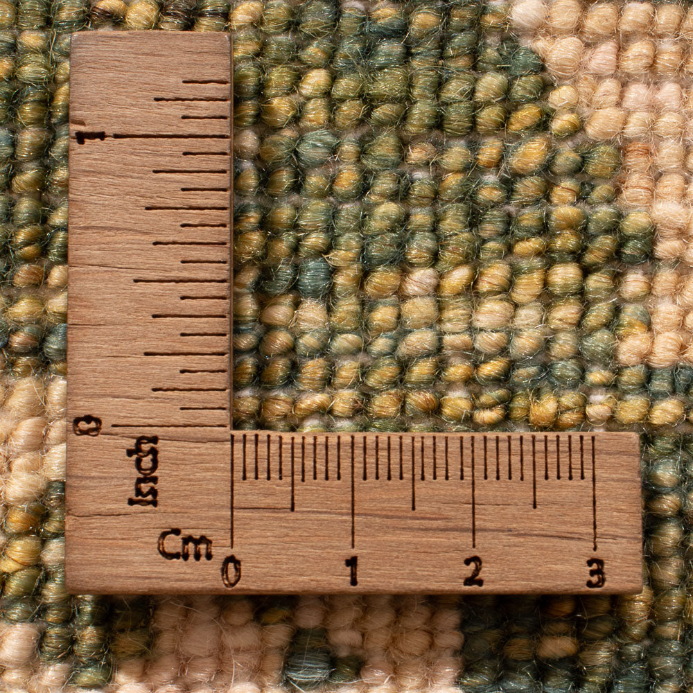 Läufer Ziegler - 252 x 82 cm - olivgrün