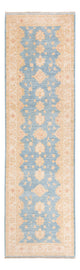 Läufer Ziegler - 293 x 84 cm - blau