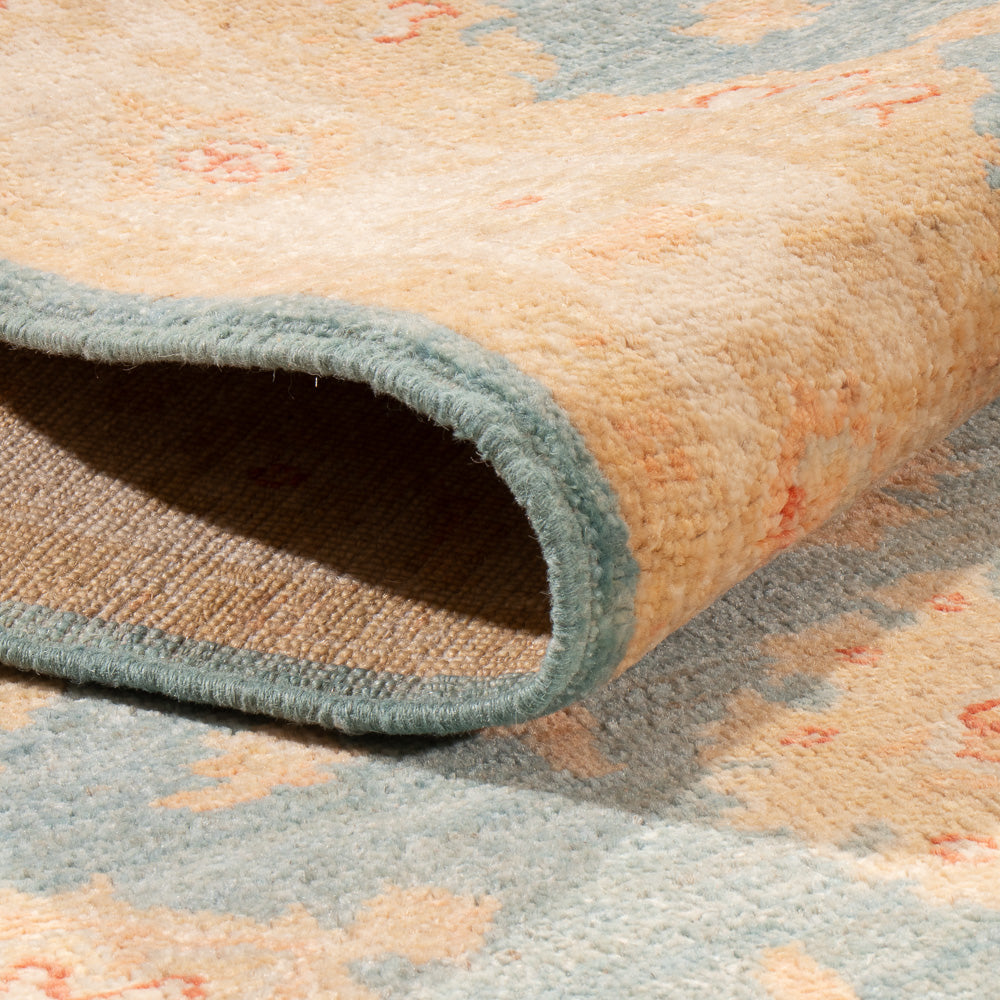 Läufer Ziegler - 293 x 84 cm - blau