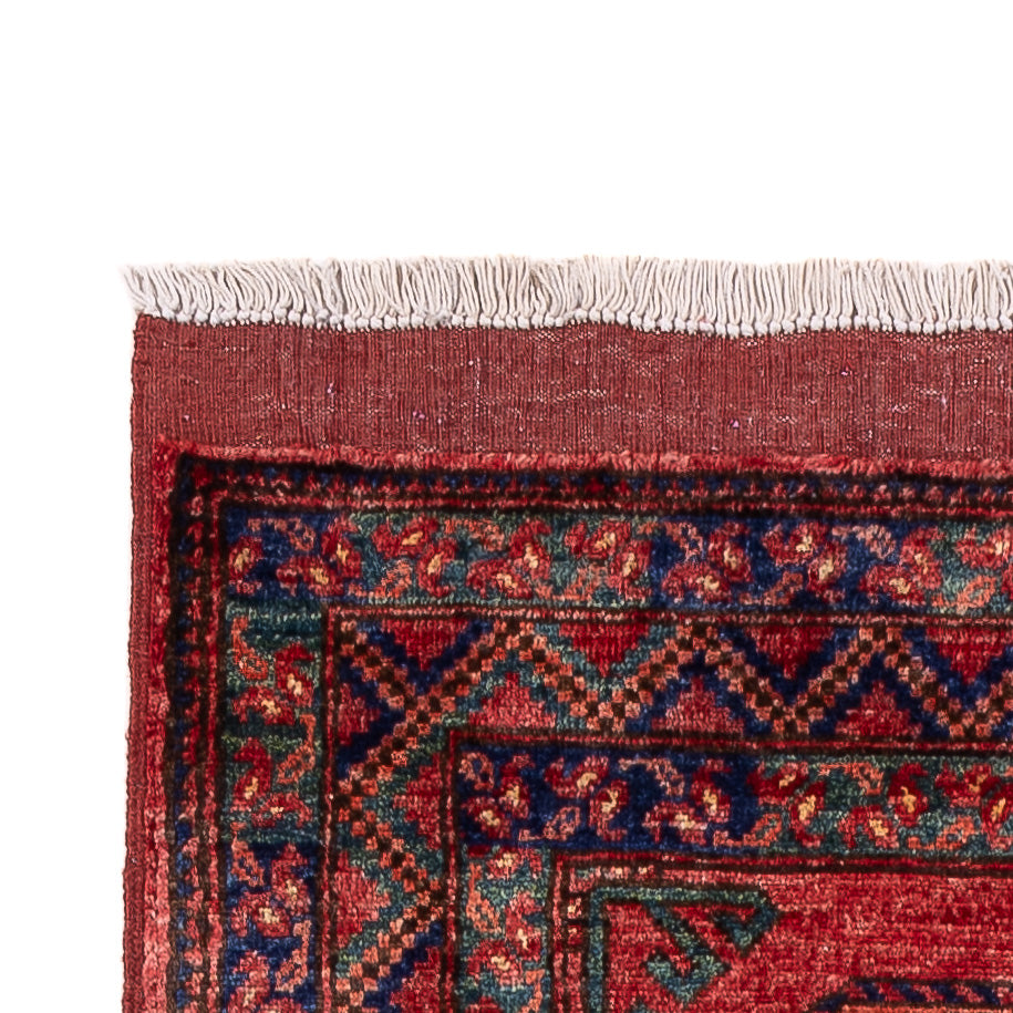 Läufer Afghan - Kunduz - 260 x 83 cm - rot