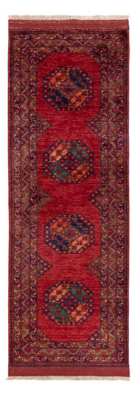 Läufer Afghan - Kunduz - 237 x 83 cm - rot