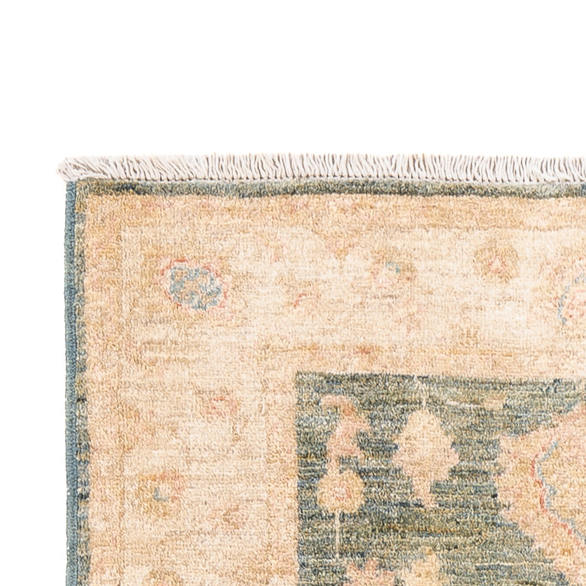 Läufer Ziegler - 297 x 89 cm - olivgrün