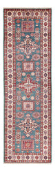Läufer Ziegler - Kazak - 253 x 78 cm - dunkelblau