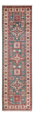 Läufer Ziegler - Kazak - 253 x 79 cm - dunkelgrün