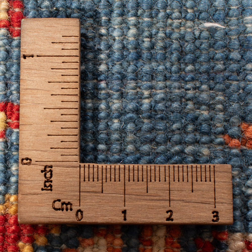 Läufer Ziegler - Kazak - 307 x 83 cm - blau