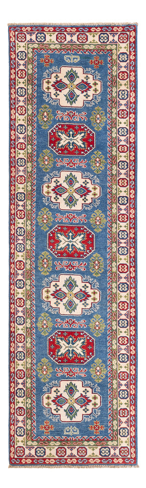Läufer Ziegler - Kazak - 281 x 80 cm - blau