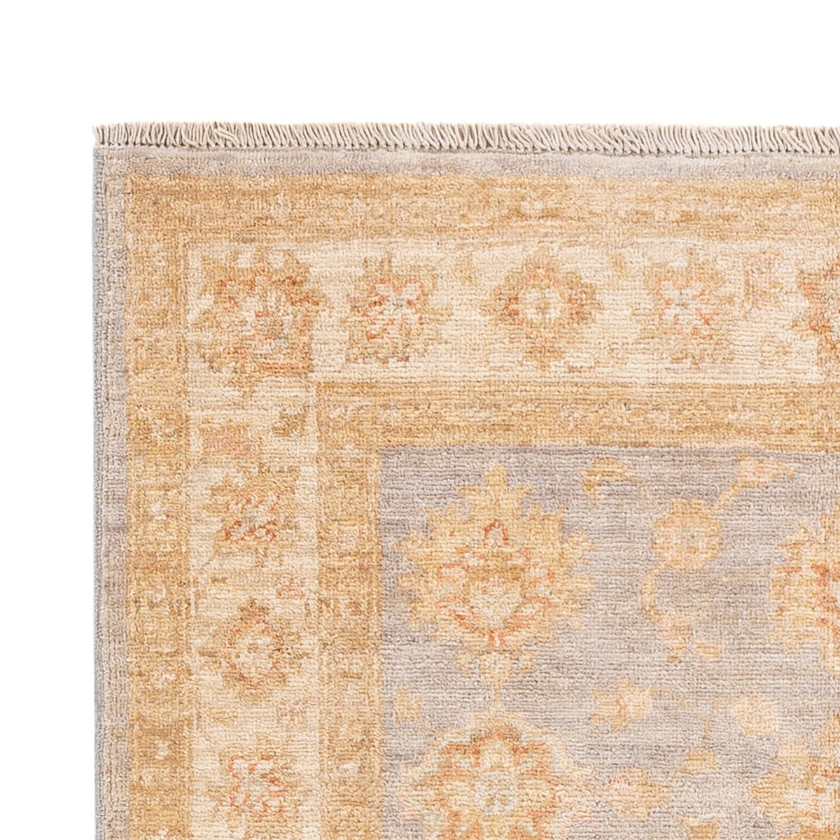 Ziegler Teppich - 151 x 100 cm - petrolblau