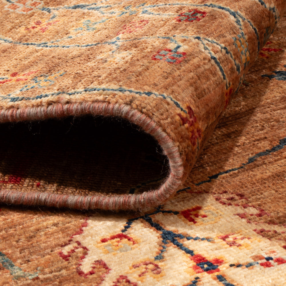 Ziegler Teppich - Ariana - 155 x 102 cm - dunkelbeige