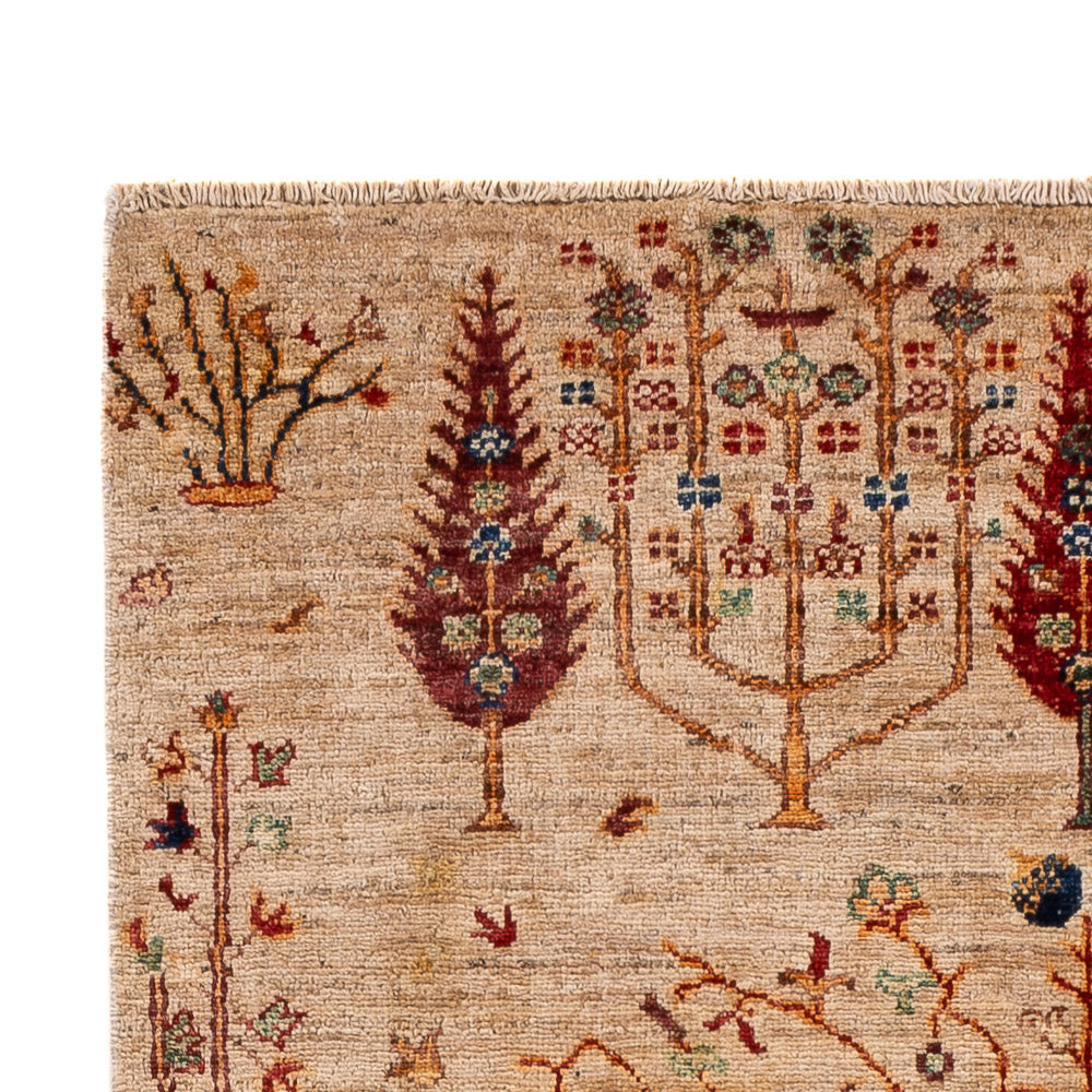 Ziegler Teppich - Ariana - 161 x 95 cm - dunkelbeige