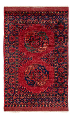 Afghan Teppich - 150 x 100 cm - rot
