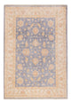 Ziegler Teppich 101x148cm - Orientteppich - petrolblau