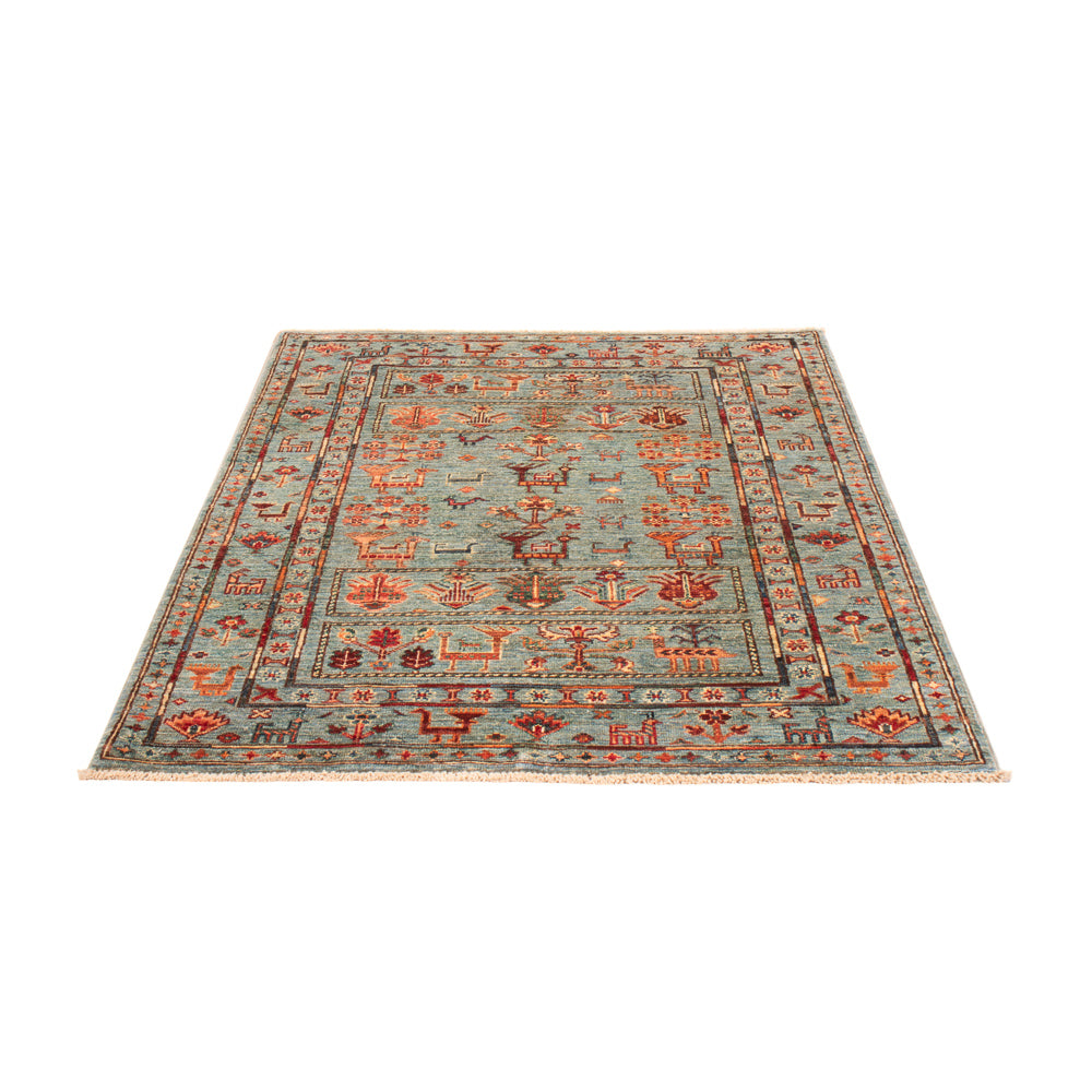 Ziegler Teppich - Ariana - 153 x 105 cm - hellblau