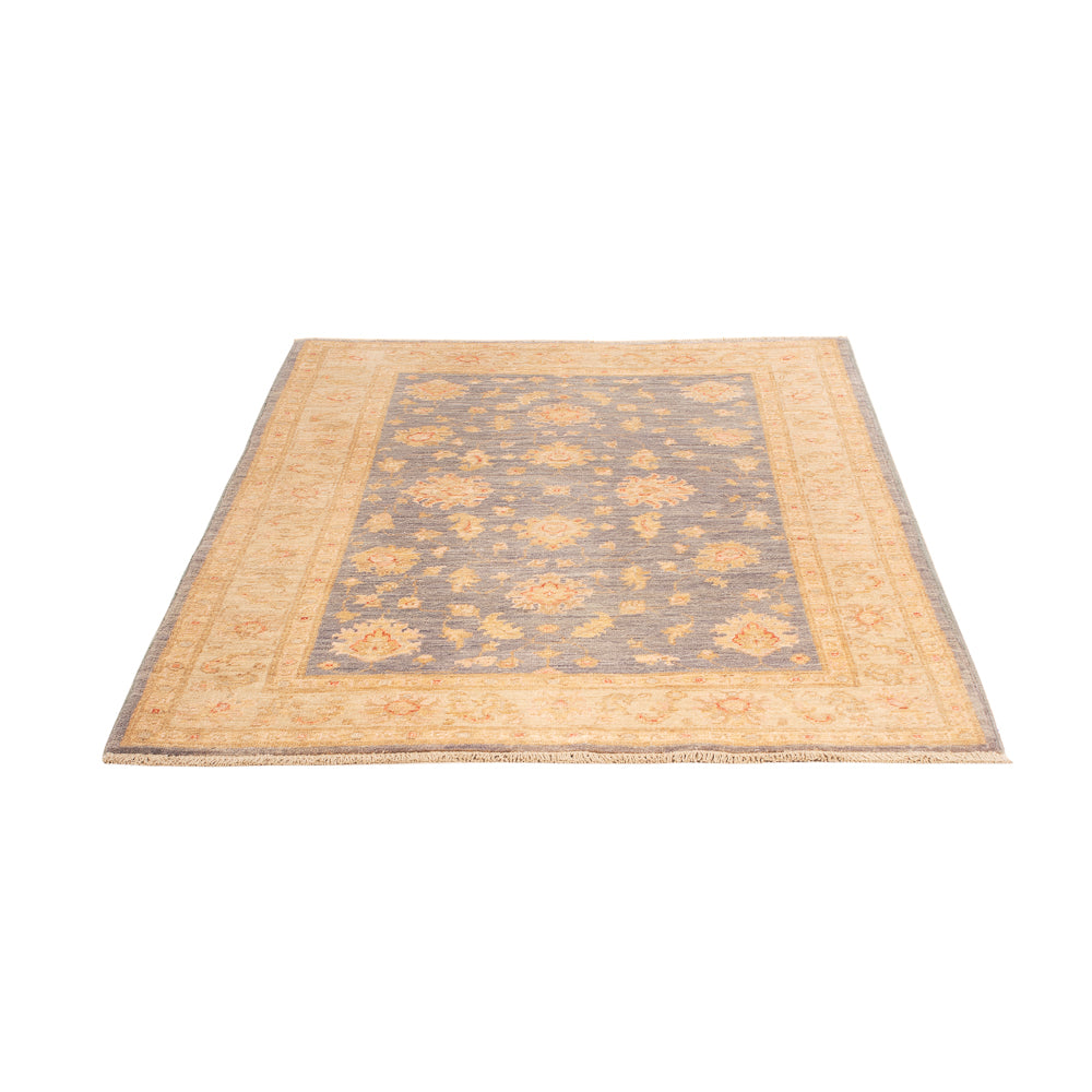 Ziegler Teppich - 152 x 101 cm - petrolblau