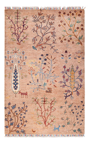 Ziegler Teppich - Ariana - 158 x 100 cm - hellbeige