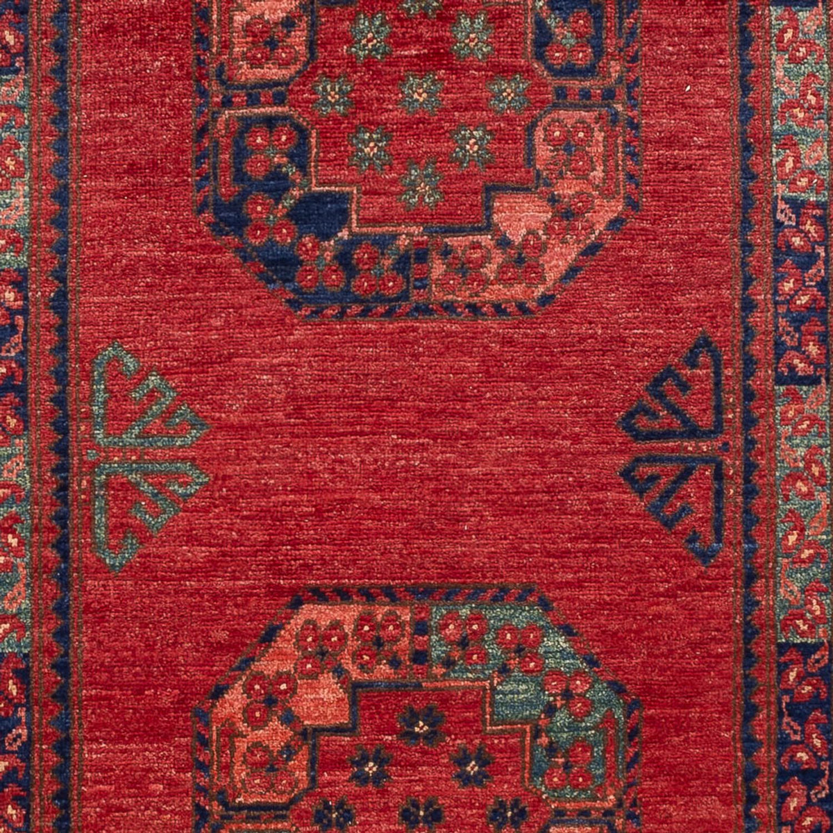 Afghan Teppich - 153 x 103 cm - rot
