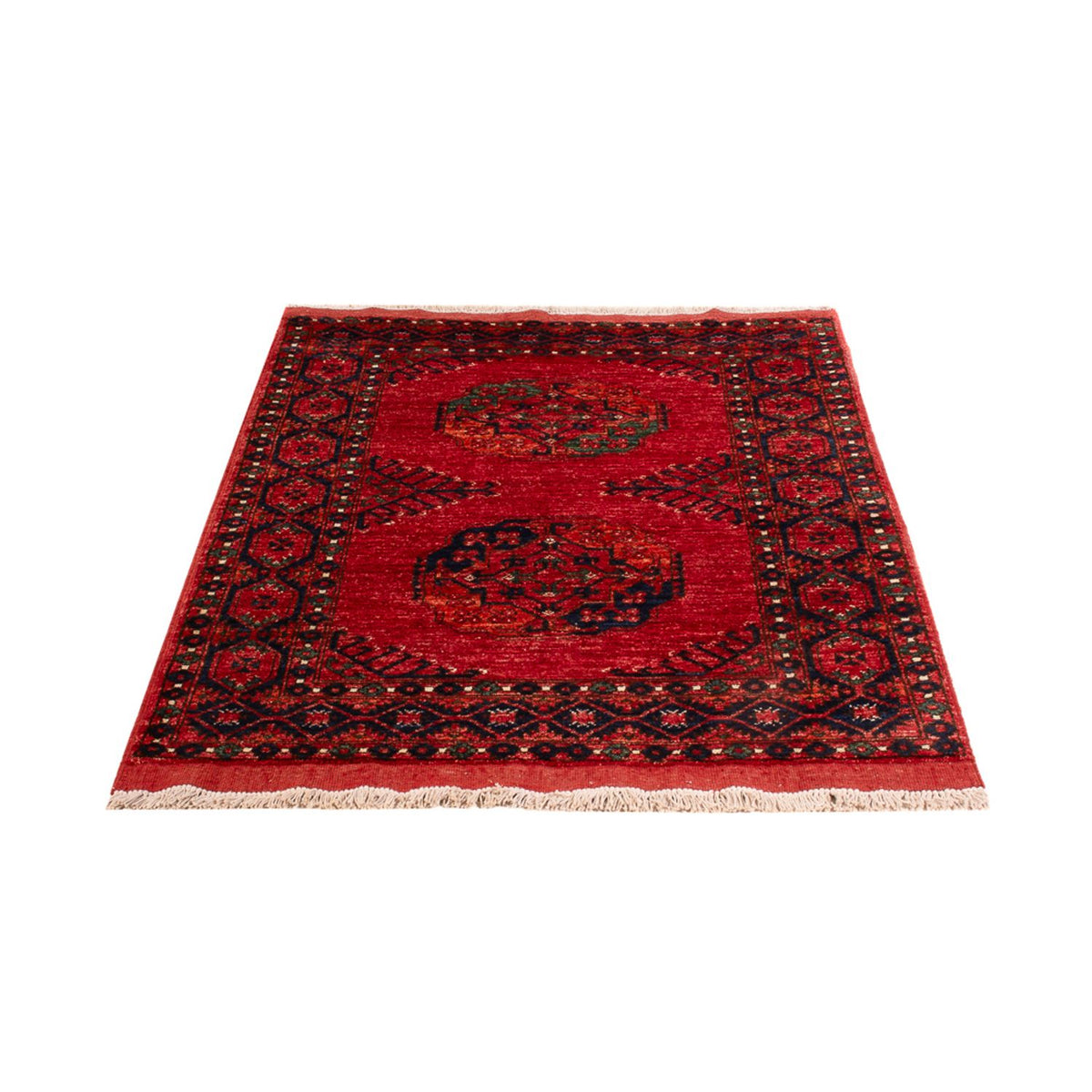 Afghan Teppich - 153 x 103 cm - rot