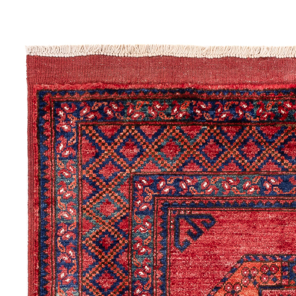 Afghan Teppich - 154 x 102 cm - rot