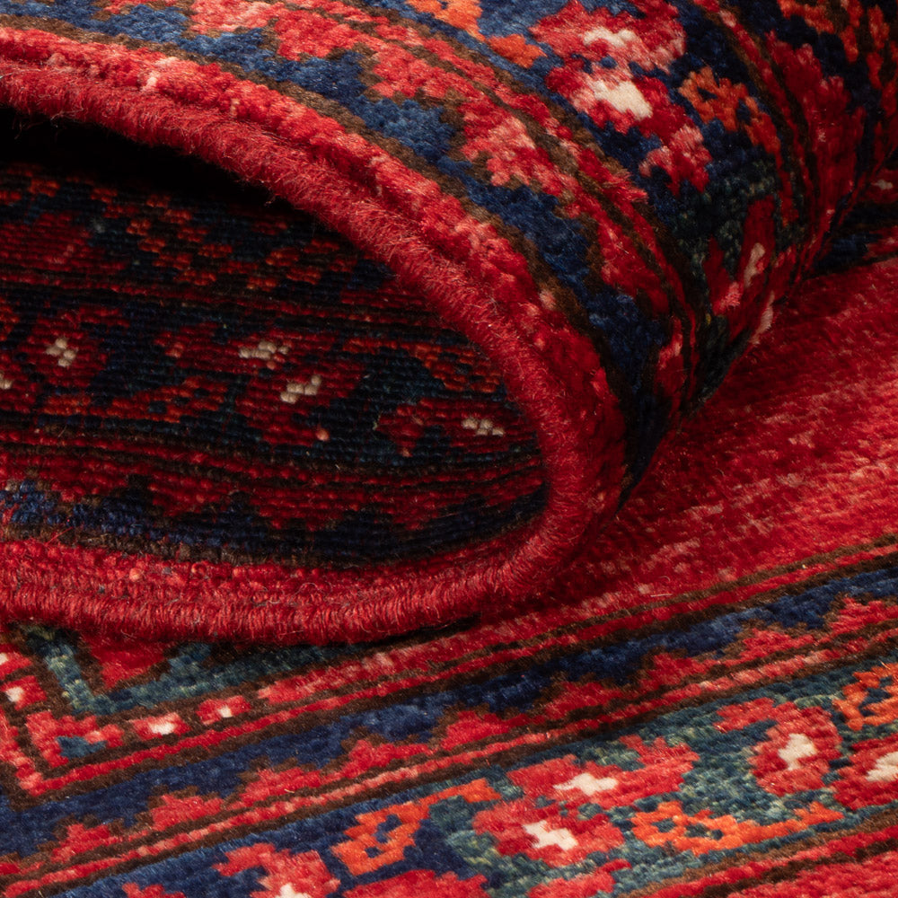 Afghan Teppich - 154 x 102 cm - rot