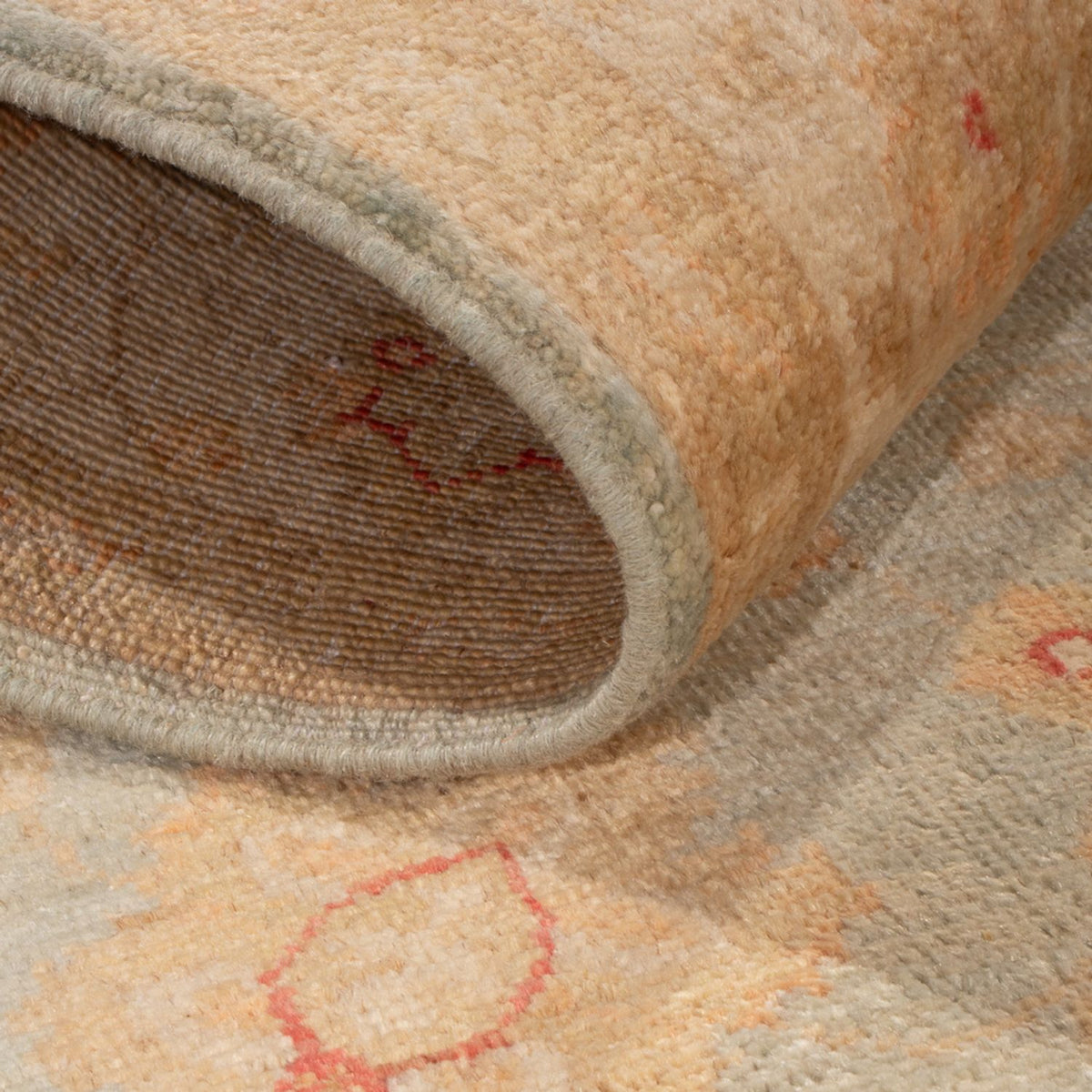 Ziegler Teppich - 150 x 101 cm - hellblau