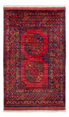 Afghan Teppich - 155 x 100 cm - rot