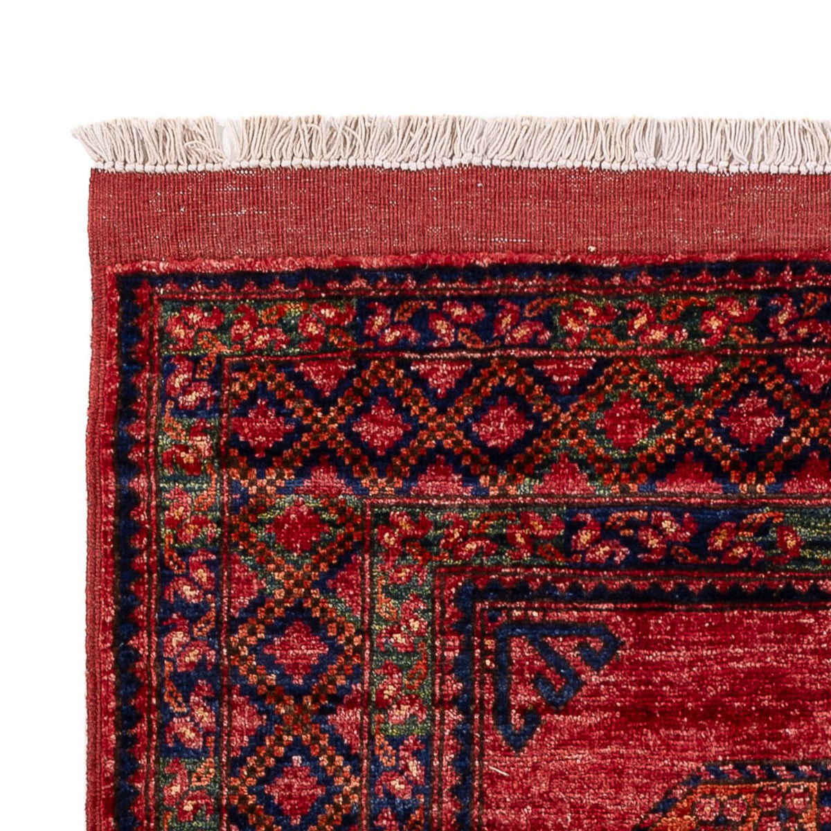 Afghan Teppich - 151 x 103 cm - rot
