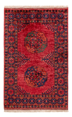 Afghan Teppich - 150 x 100 cm - rot