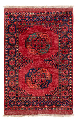 Afghan Teppich - 151 x 101 cm - rot