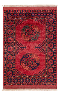Afghan Teppich - 151 x 102 cm - rot