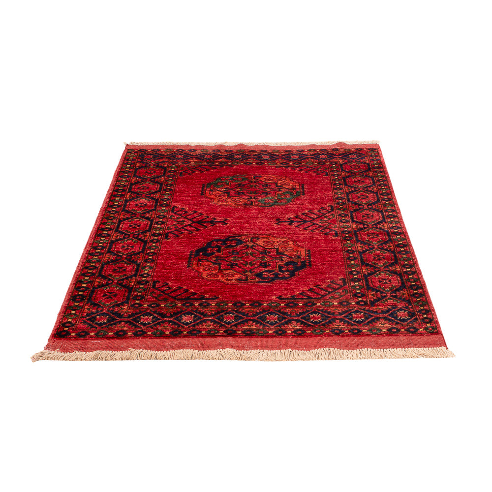 Afghan Teppich - 151 x 102 cm - rot