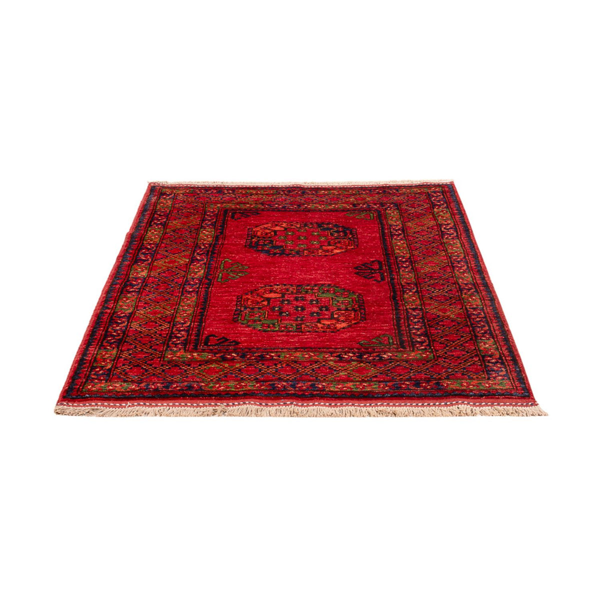 Afghan Teppich - 154 x 108 cm - rot