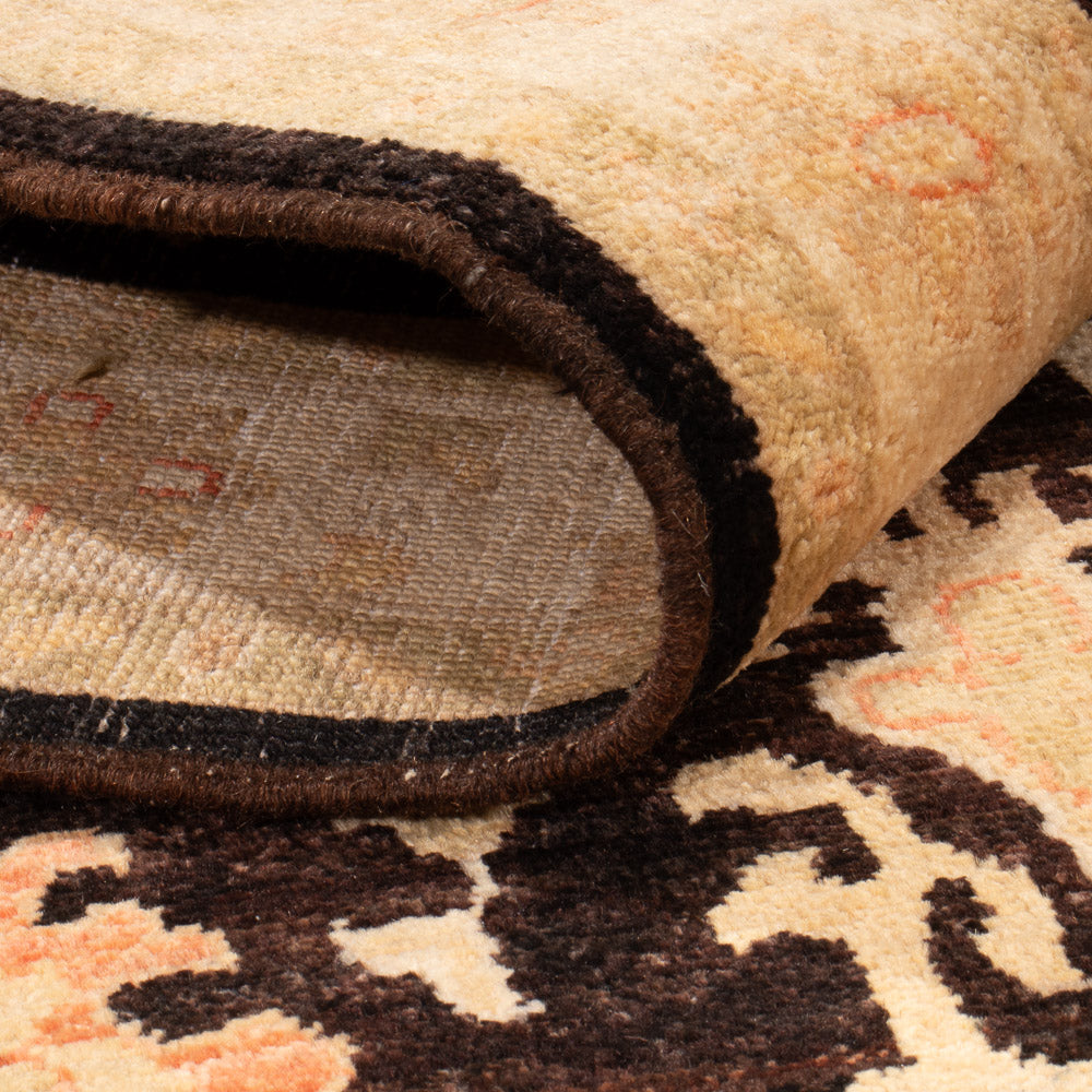 Ziegler Teppich - 153 x 99 cm - schwarz