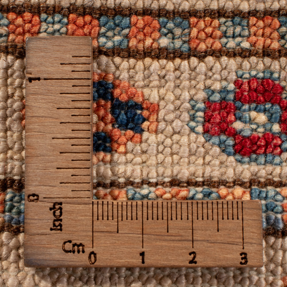 Ziegler Teppich - Kazak - 151 x 95 cm - hellgrau