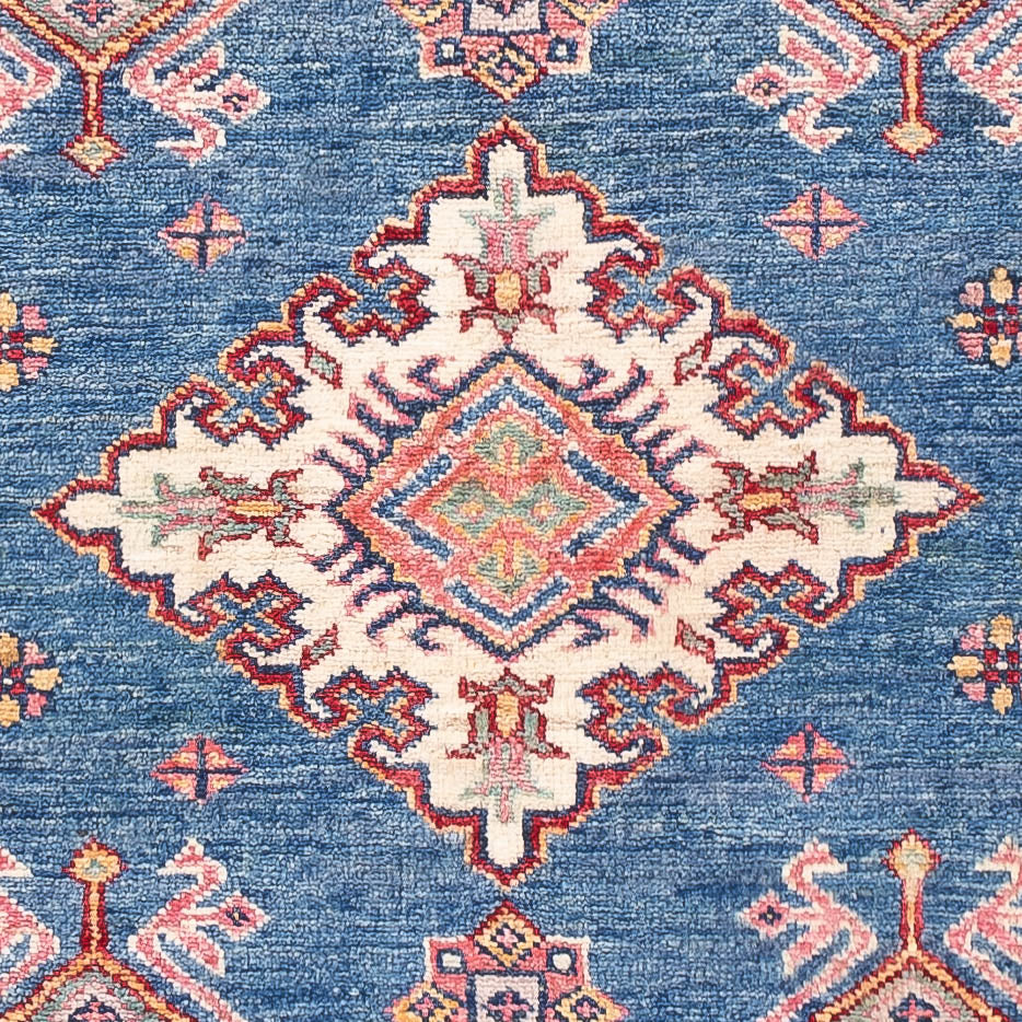 Ziegler Teppich - Kazak - 157 x 98 cm - blau