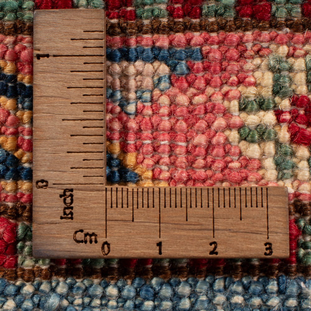 Ziegler Teppich - Kazak - 157 x 98 cm - blau