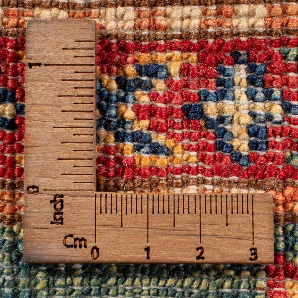 Ziegler Teppich - Kazak - 149 x 100 cm - grün