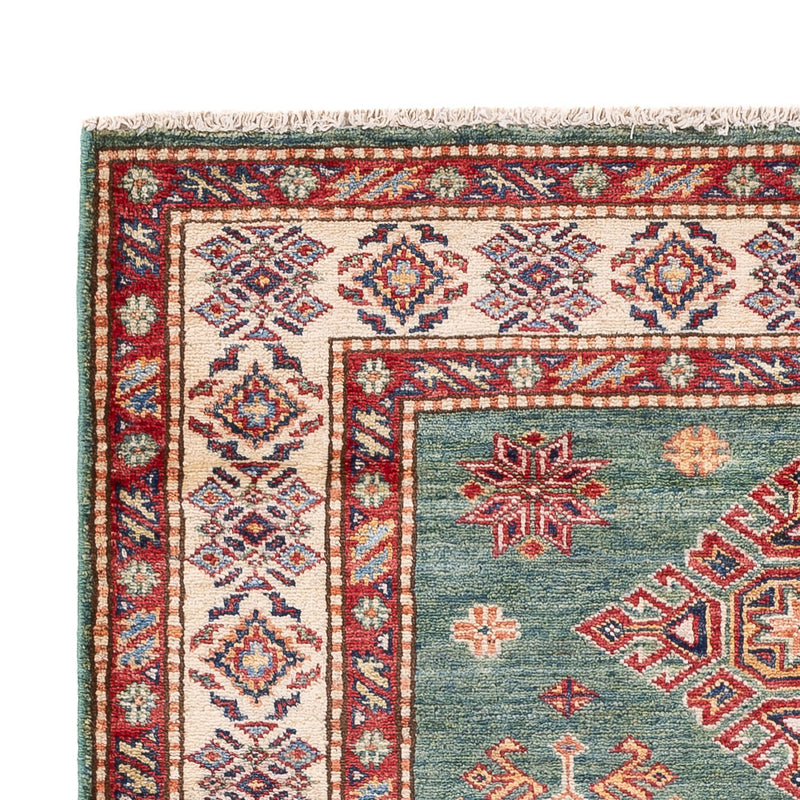 Ziegler Teppich - Kazak - 152 x 99 cm - grün