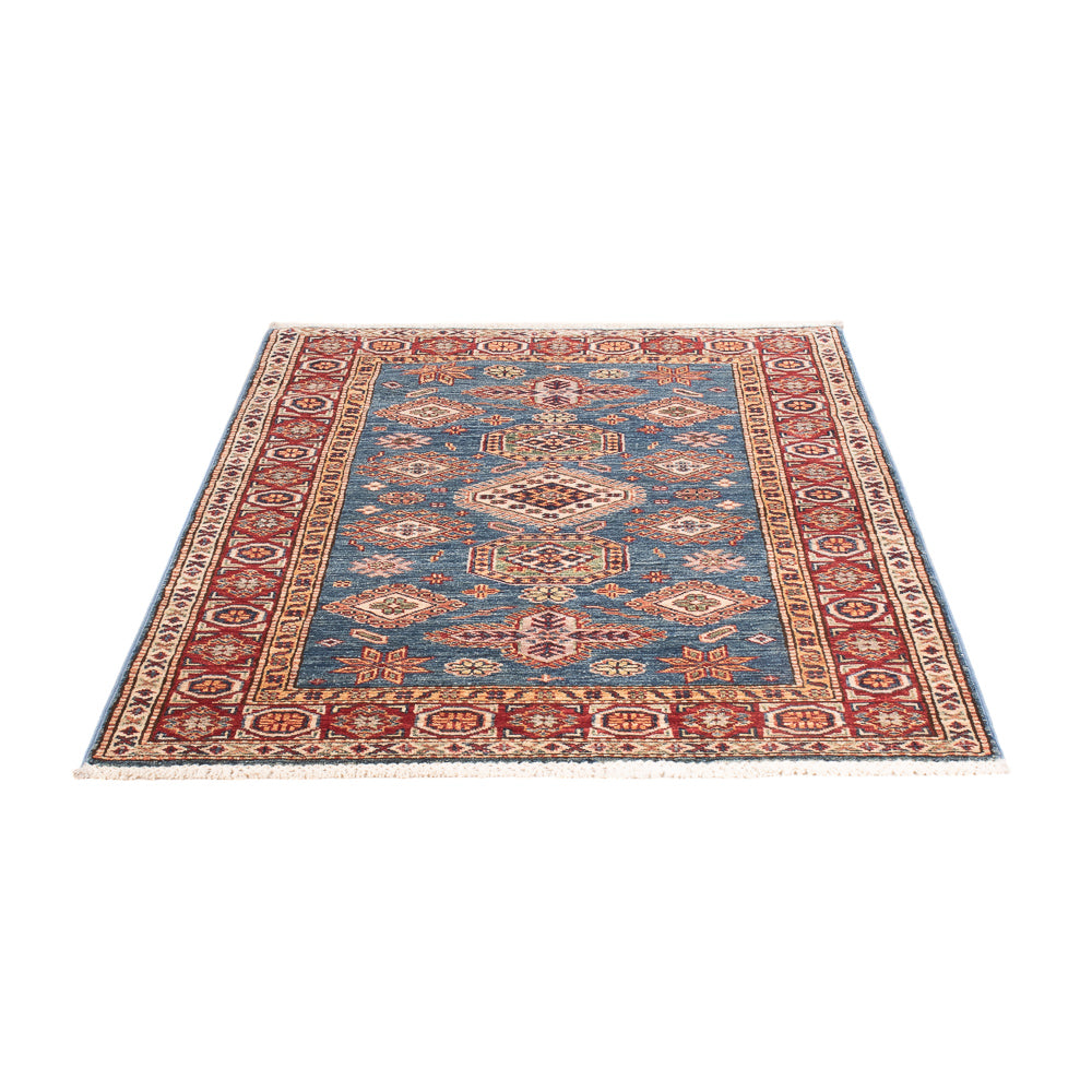 Ziegler Teppich - Kazak - 155 x 99 cm - blau